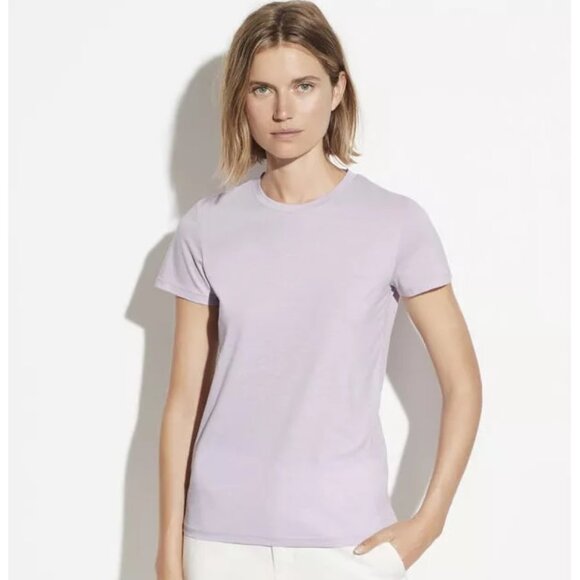 Vince Essential Crew Neck T-Shirt - Picture 1 of 10